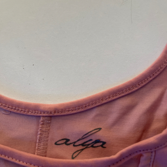 Anthropologie Alya peplum top in soft blush pink Small - Picture 9 of 9